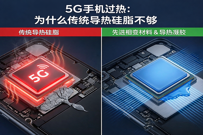 5G智能手机过热：为什么爱游戏体育最新官网(中国)官方网站
硅脂已不再够用