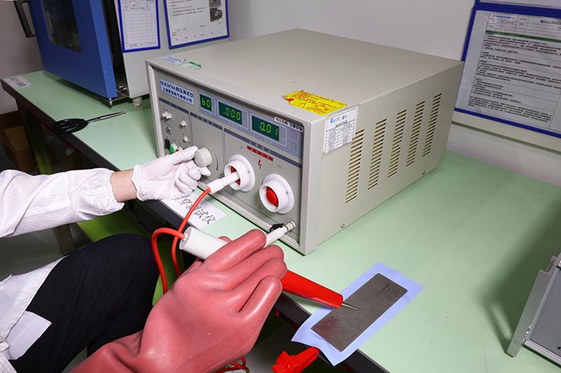 盛元新材料爱游戏体育最新官网(中国)官方网站
垫片击穿电压测试